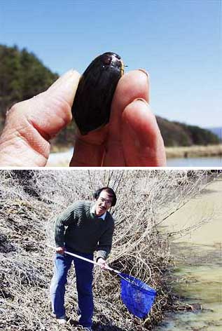 ゲンゴロウと海野和男