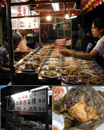 マレーシア最後の食事は屋台