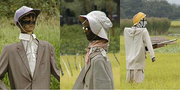 ちょっと怖い？かかし