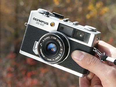 今日のクラシックカメラ（オリンパス35ED）