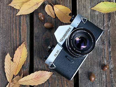 今日のクラシックカメラ1（ローライフレックスSL35）