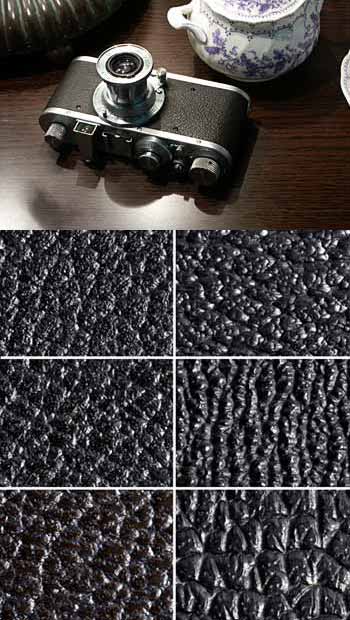今日のクラシックカメラ1（バルナックライカのテクスチャー）