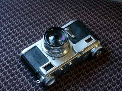 今日のクラシックカメラ（Kiev IIa）