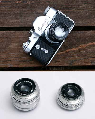 今日のクラシックカメラ（ゼニット3m）