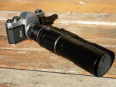 今日のクラシックカメラ（ペンタックスSL、蛍石レンズ）