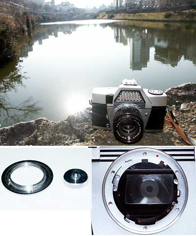 今日のクラシックカメラ（キエフ10）