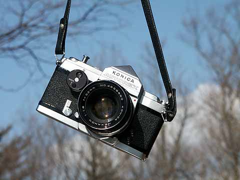 今日のクラシックカメラ（コニカオートレックス）
