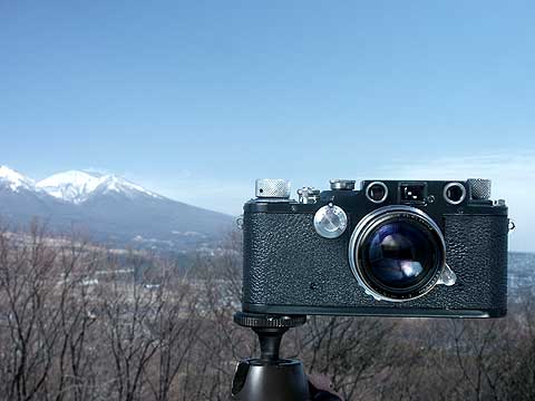 今日のクラシックカメラ（軍用ライカのレプリカ）