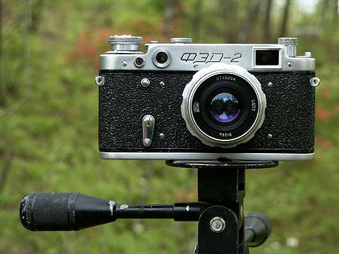 今日のクラシックカメラ（FED-2）