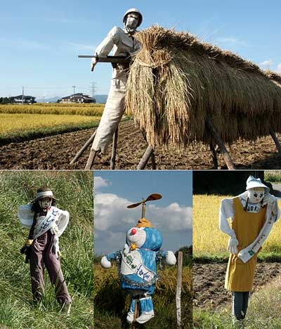 北御牧村のかかし