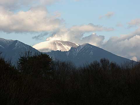 今日の浅間山