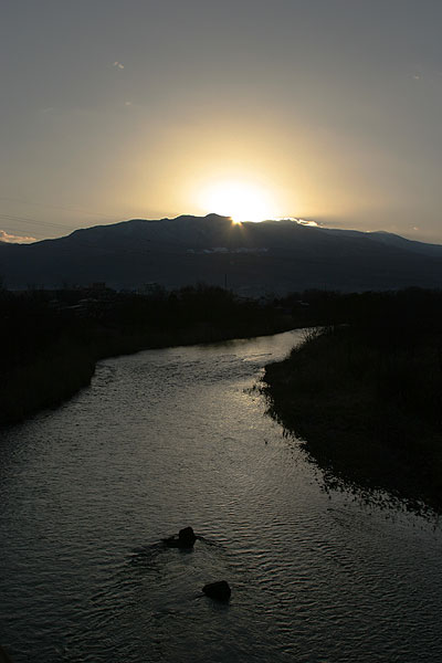 山形より初日の出（高嶋）