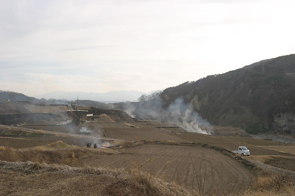 野焼き