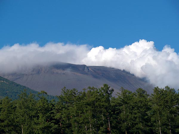 今日の浅間山