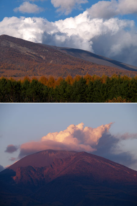 今日の浅間山