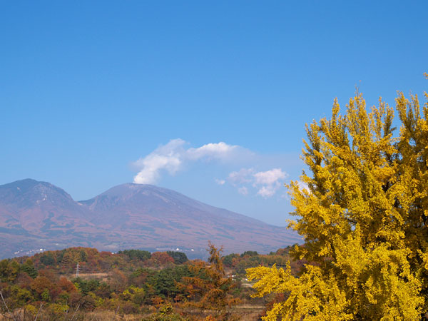 今日の浅間山