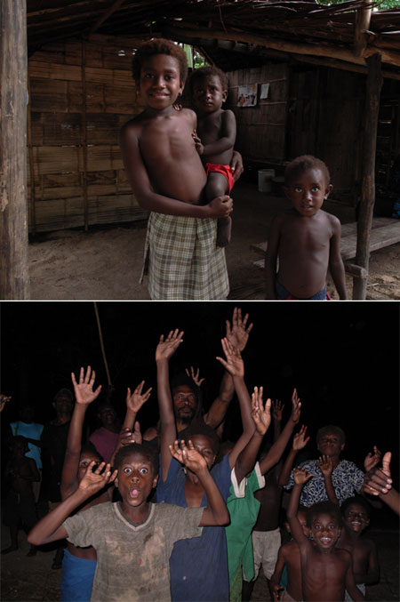 ニューギニアから戻って