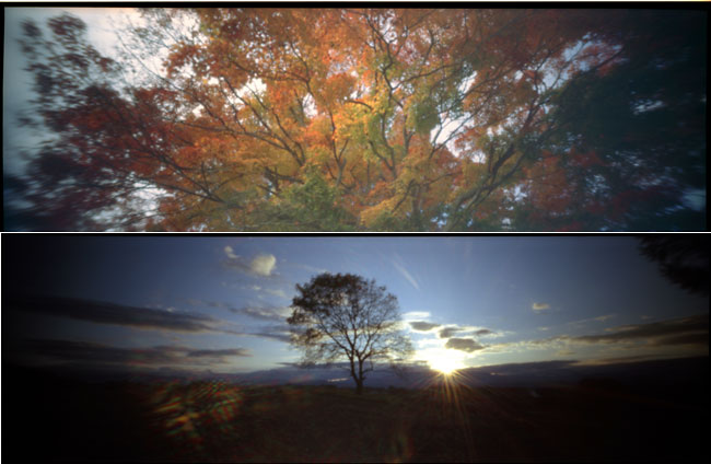 ピンホールパノラマ写真