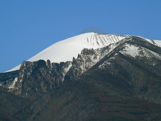青空と浅間