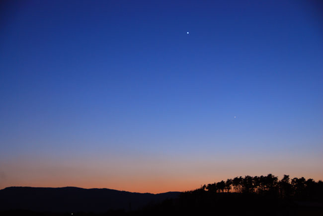 振り返れば金星