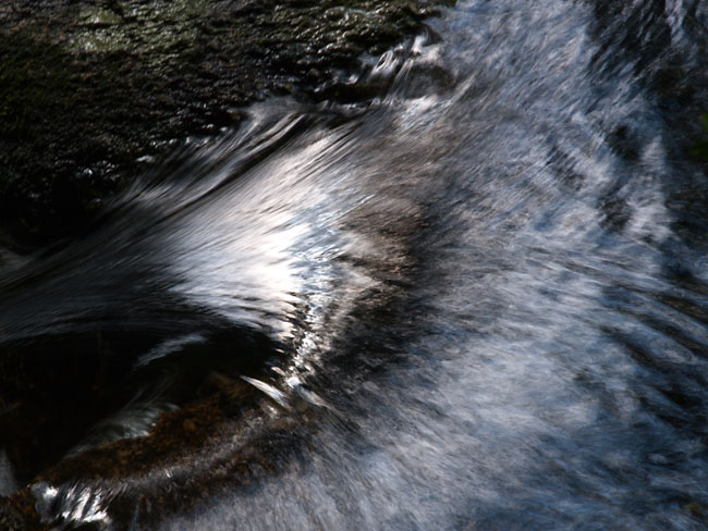水の流れ(屋久島）