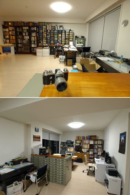 新しい事務所と新しいレンズ