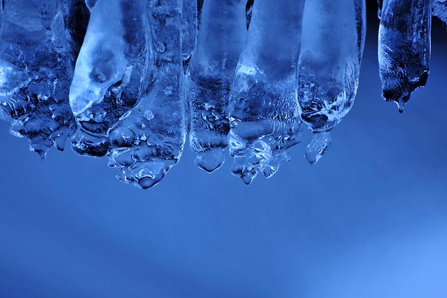青い氷