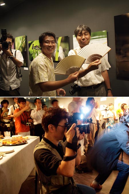 トンボの写真展