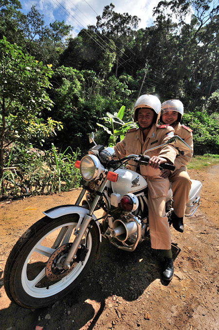 ベトナムのおまわりさん