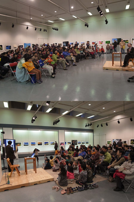 上田創造館の講演