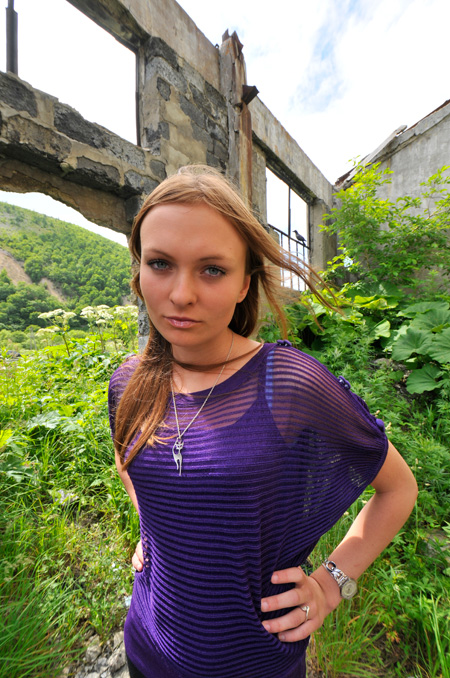 AF-S DX NIKKOR 10-24mm f/3.5-4.5G EDでのモデル撮影