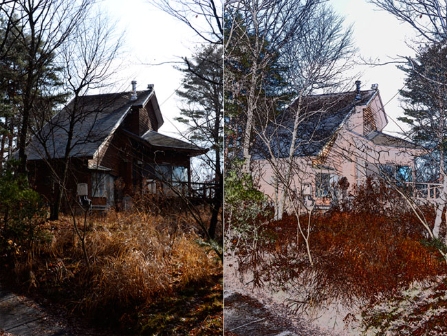 カラースケッチ２　アトリエ