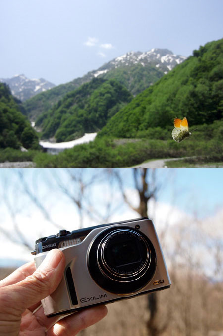 今年導入したカメラ（Casio EX FH100）