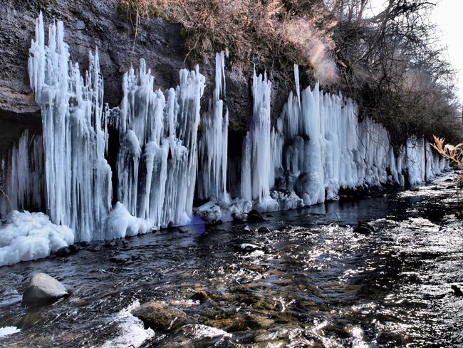 五郎兵衛用水をドラマチックトーンで