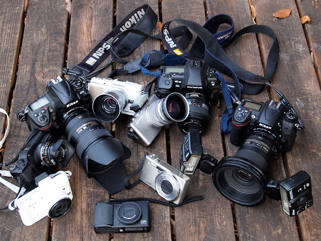 今年使ったカメラたち