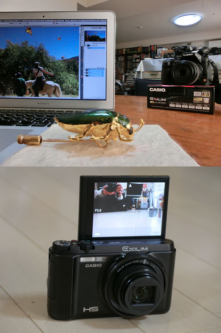 全焦点マクロ搭載のCasio　ZR1000