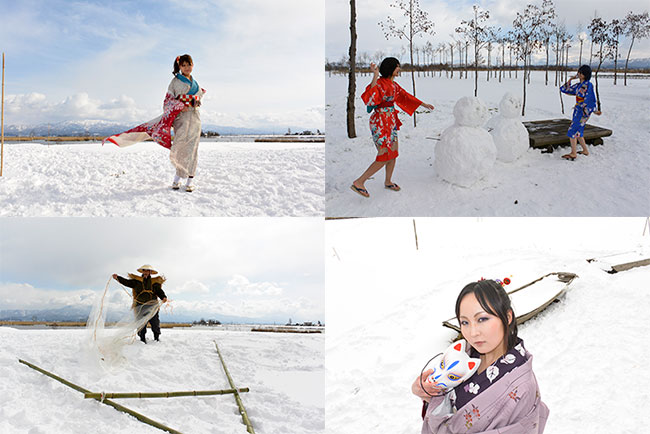 福島潟　冬・フォトフェスタ