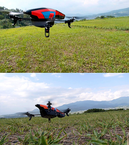 AR.Drone 2.0初飛行
