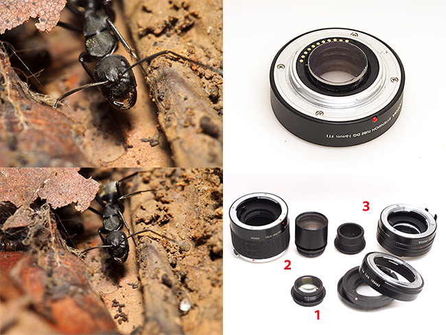 マイクロフォーサーズ用テレコンの自作