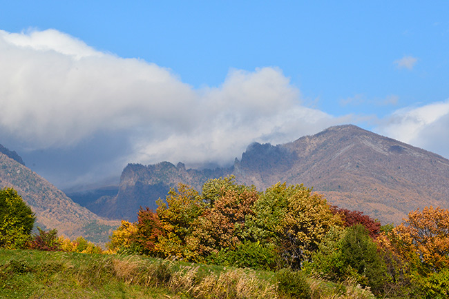 雨上がりの浅間山