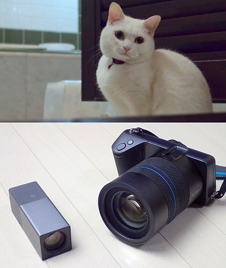 あとからフォーカスを変えられるカメラ