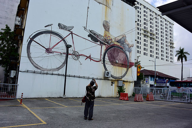 ペナンのストリートアート