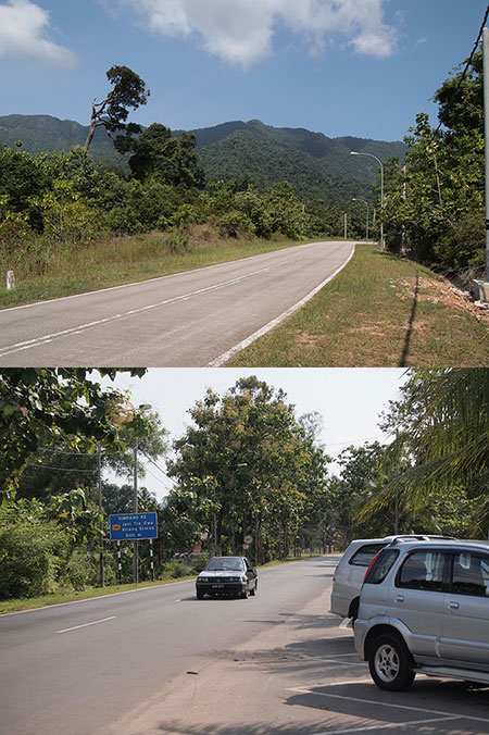 現在のランカゥイ島北岸