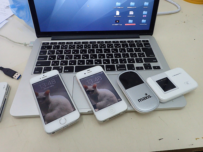 マレーシアの携帯電話やWifi事情