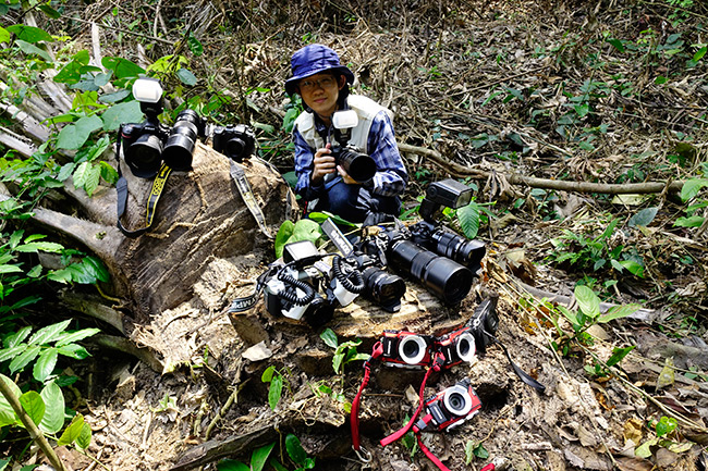 カメルーン撮影旅行のカメラ