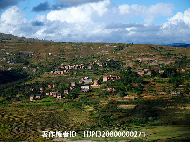 自然が少ないマダガスカル