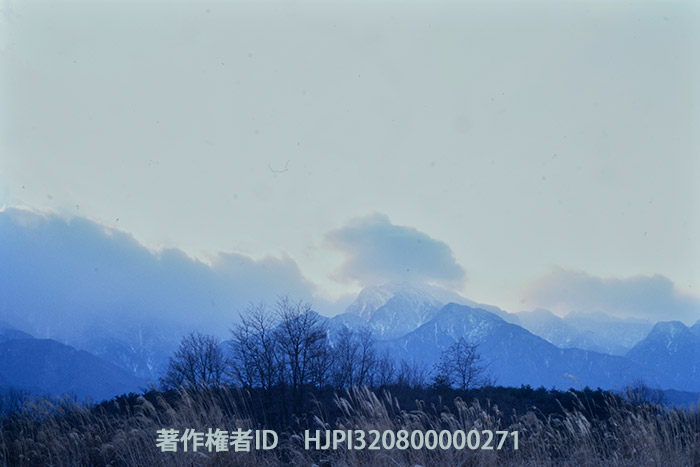甲斐駒ヶ岳の夕景　ミランダDR