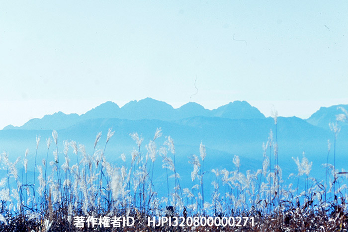 美ヶ原よりの北アルプス　オリンパスペンF