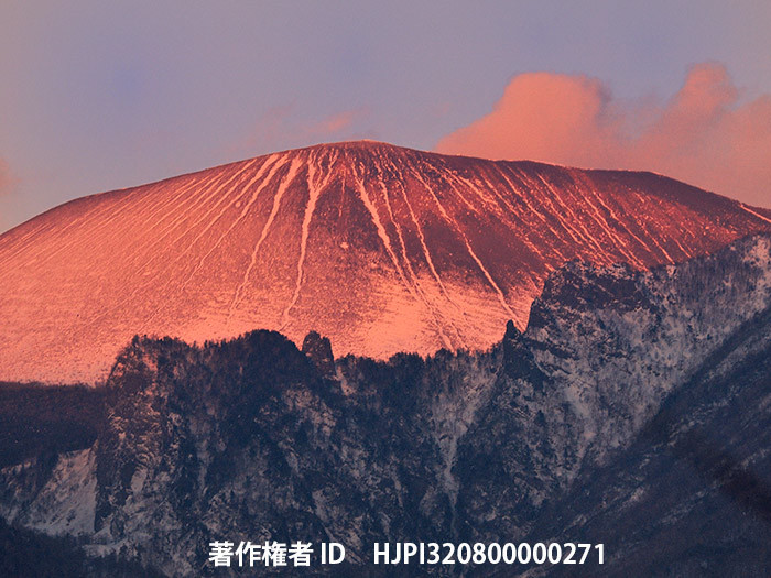 広報小こもろ連載　2015年1月号 紅浅間