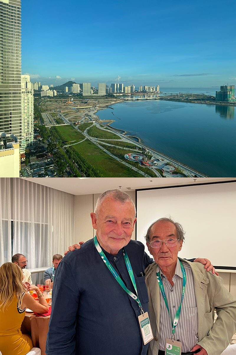 昨日はICBESウエルカムパーティー